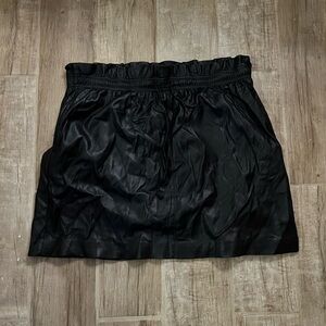 Express Black Mini Skirt